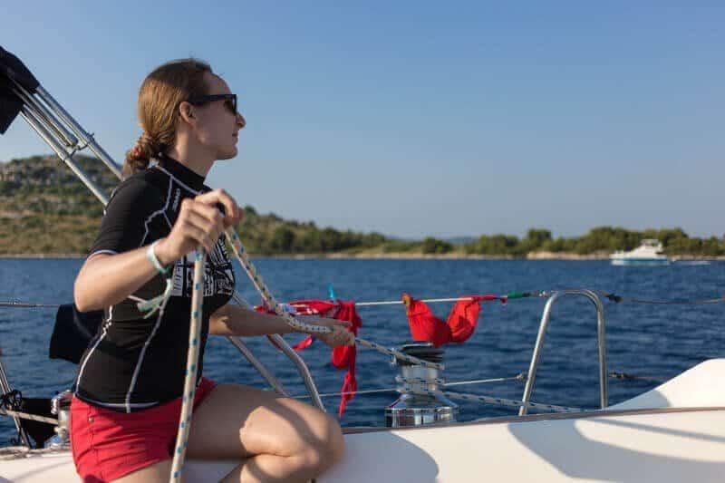 sailing, sailboat, boat, Croatia, travel