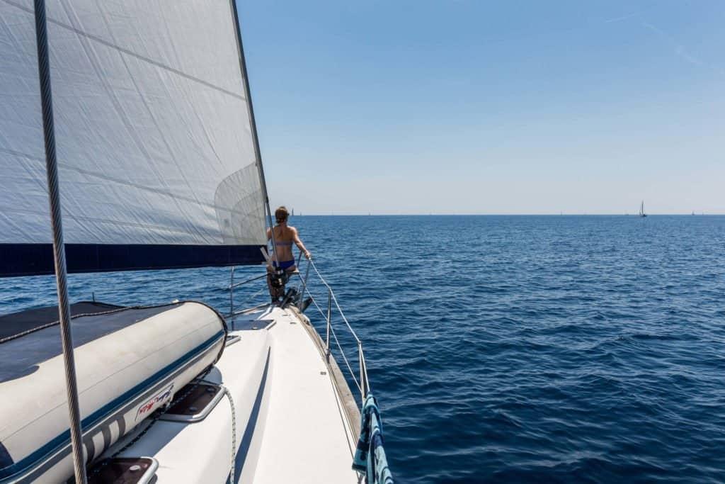 sailing, sailboat, boat, Croatia, travel