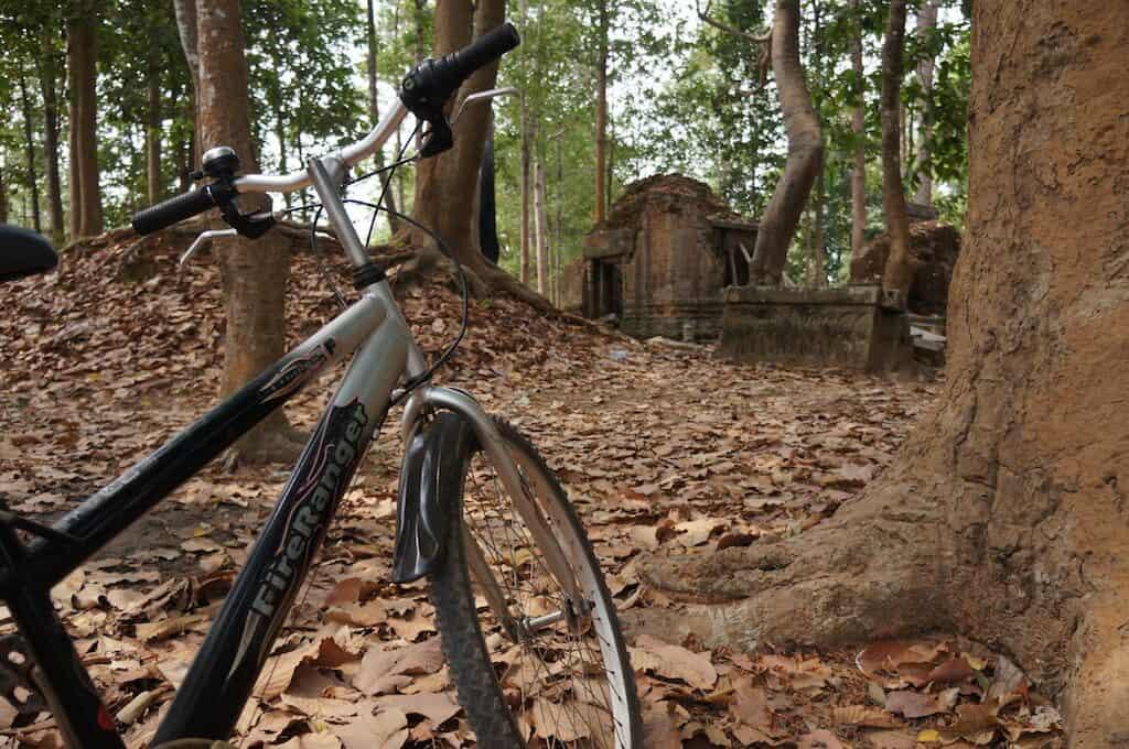 Bicycle, Cambodia, Roluos