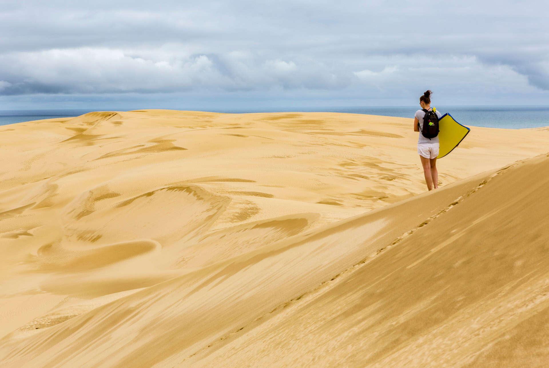 te paki sand dunes
