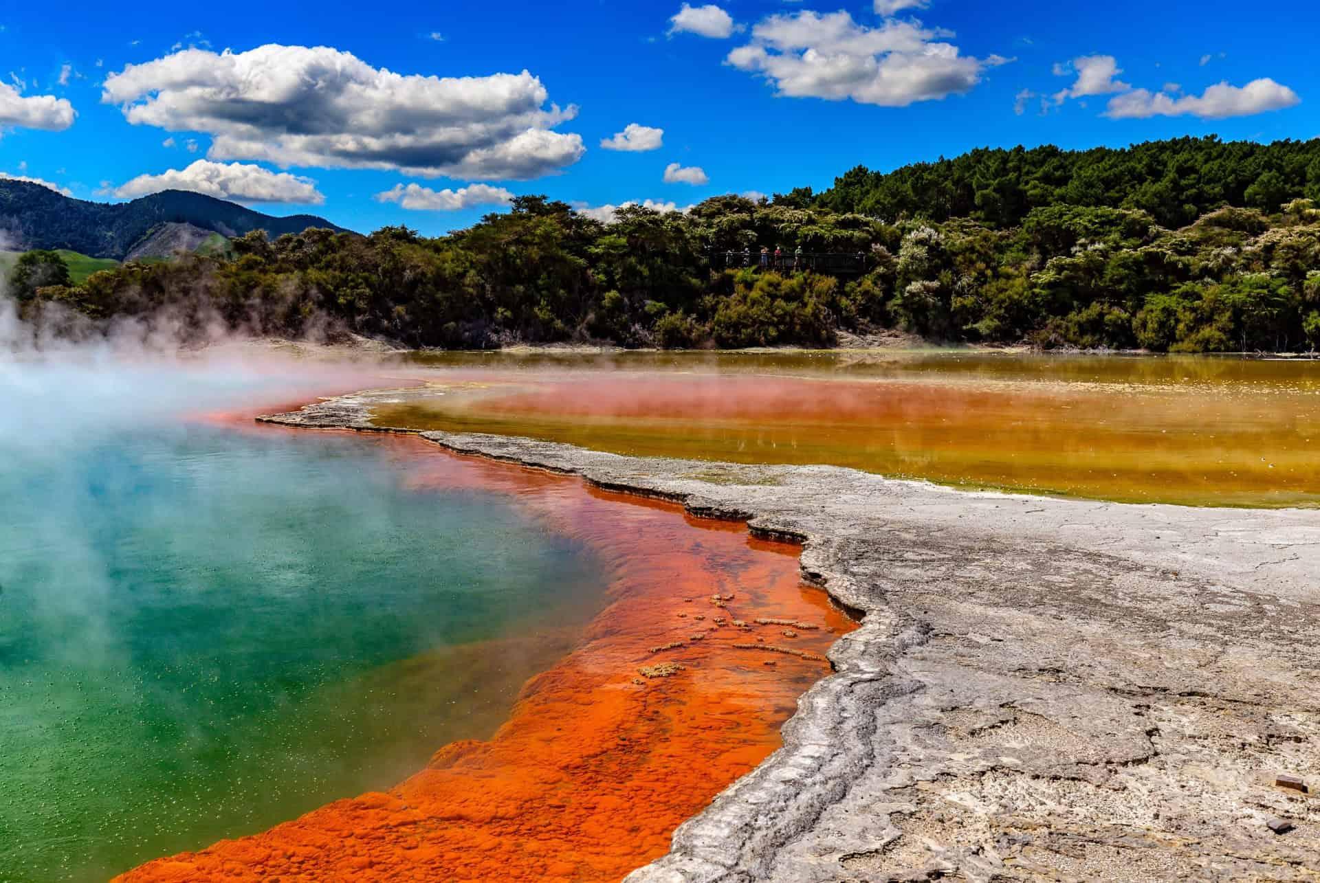 wai-o-tapu geothermal park rotorua new zealand