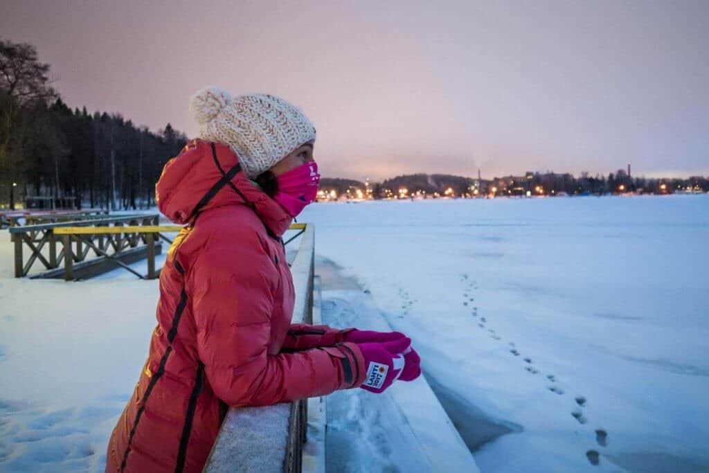Finland, travel, winter, Lahti, Päijänne