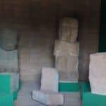 Tiahuanaco, museum, steles, monoliths, Bolivia