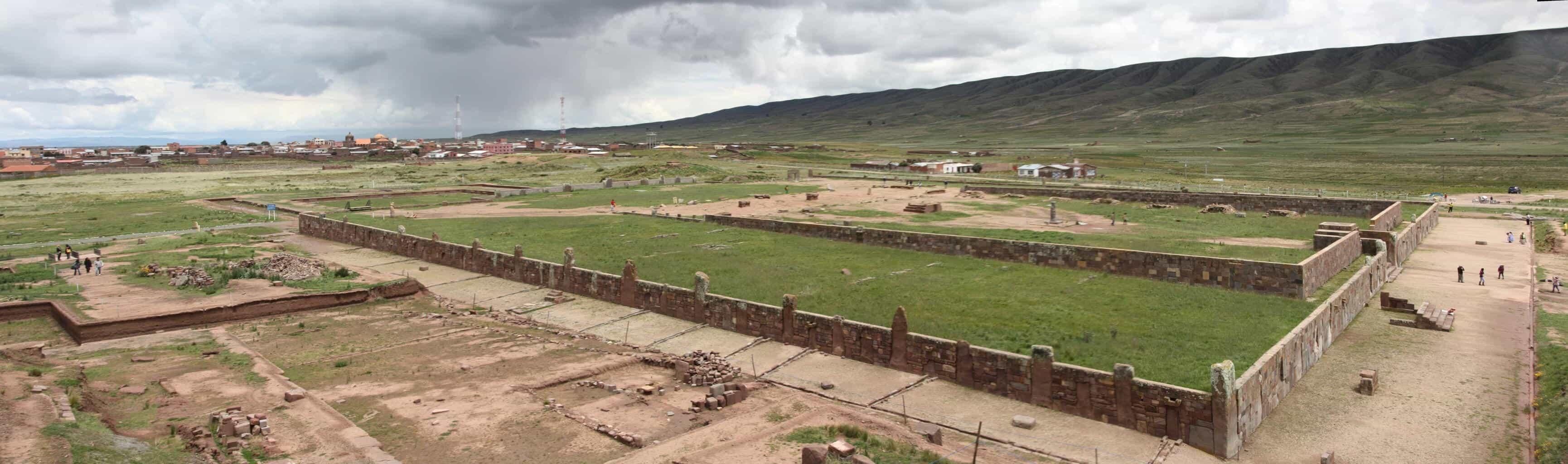 Temple of Kalasasaya, Tiwanaku; Bolivia