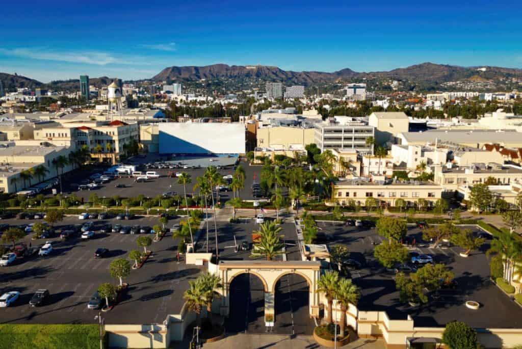 Paramount Studios activities in Los Angeles