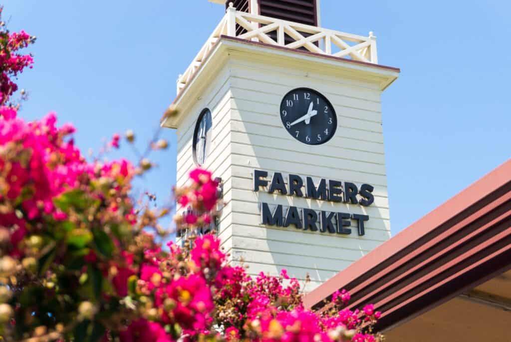 Farmers Market activities in Los Angeles
