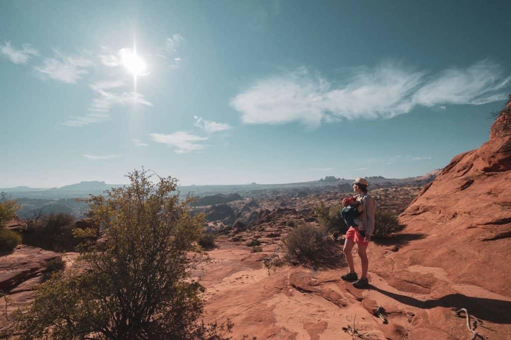 The Wave, USA, travel, hiking, family, baby
