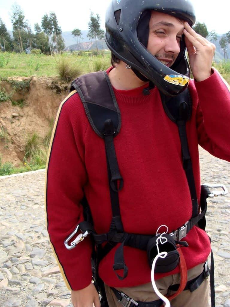 paragliding, travel