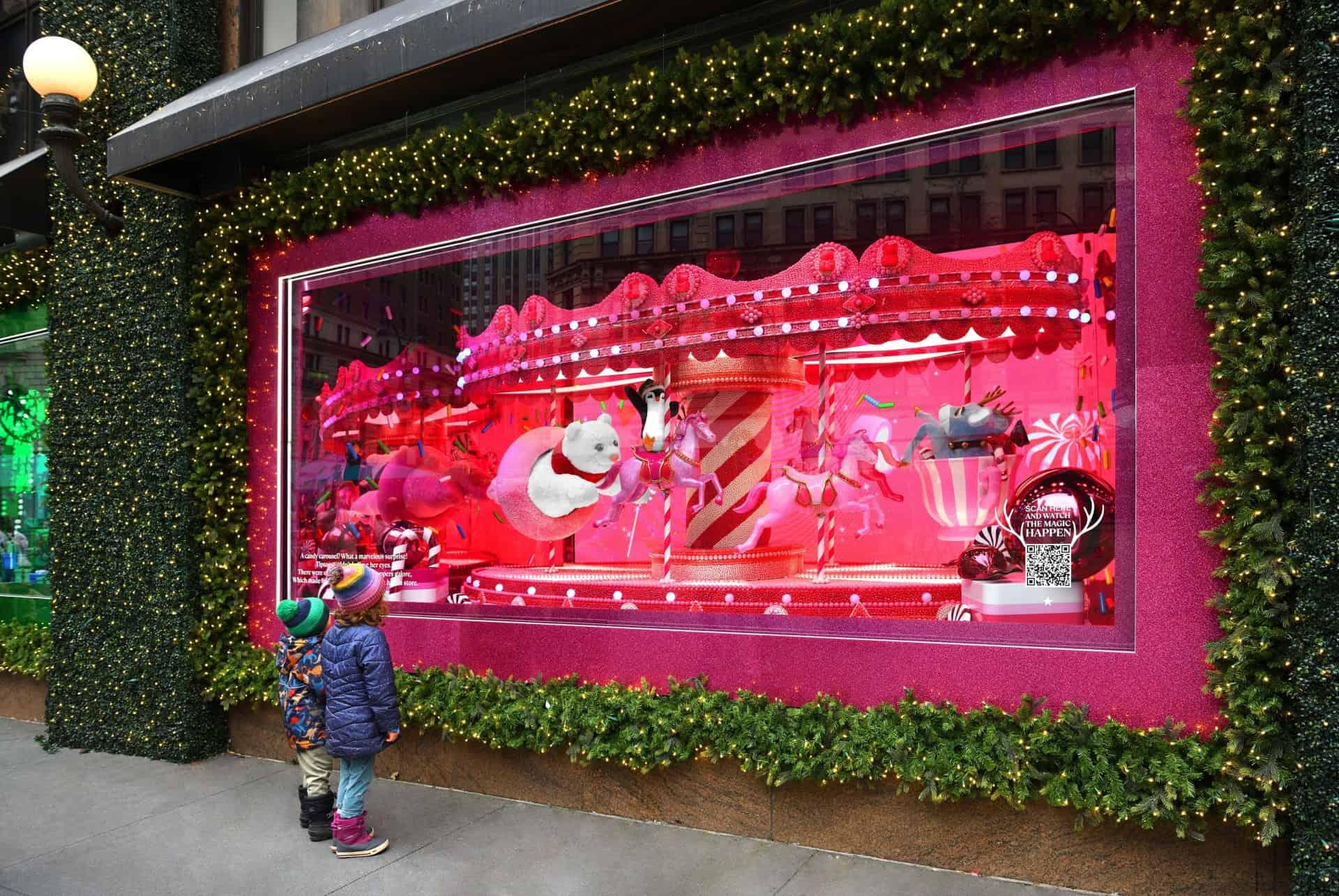 christmas windows new york