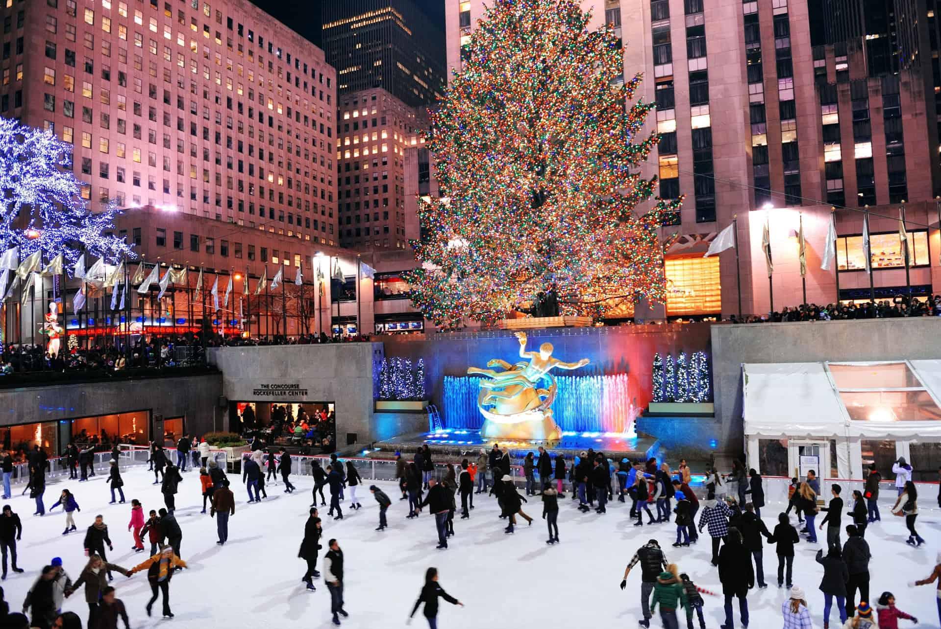 rockefeller center ice rink