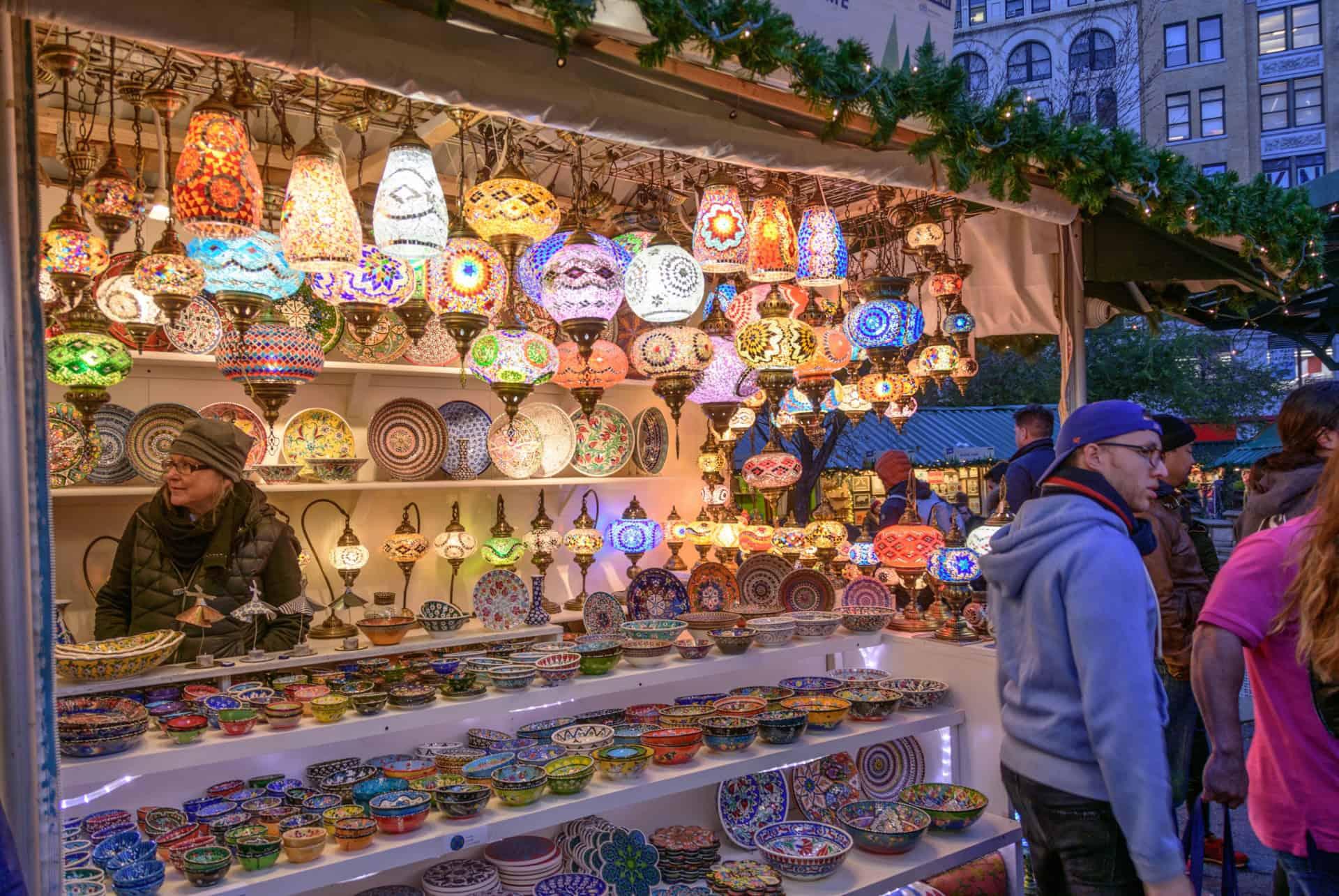 union square christmas market new york
