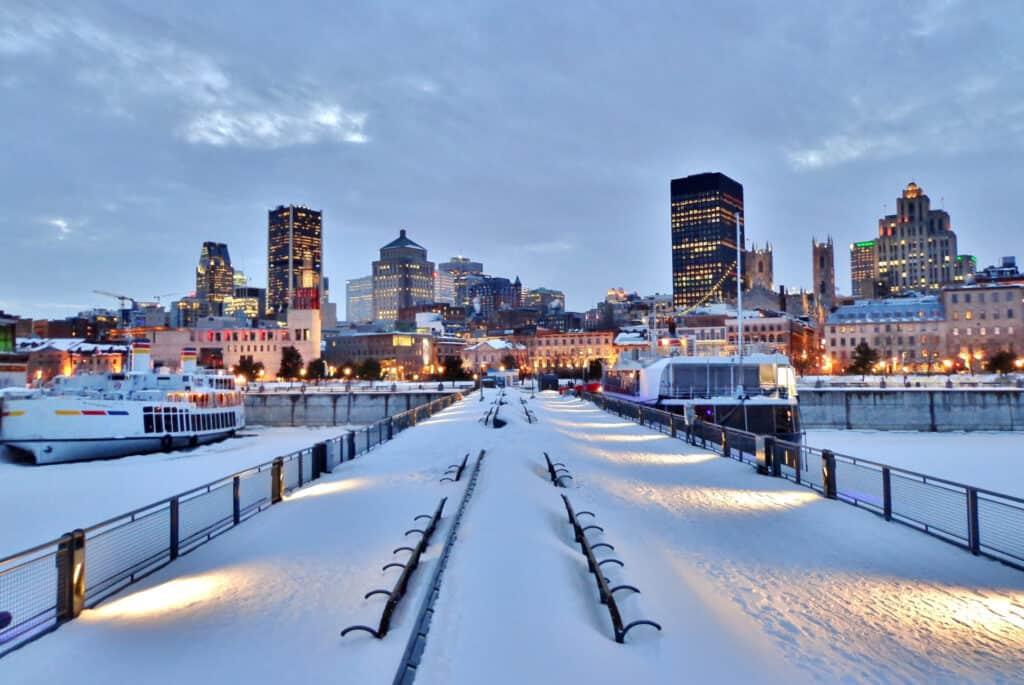 winter when to visit montreal