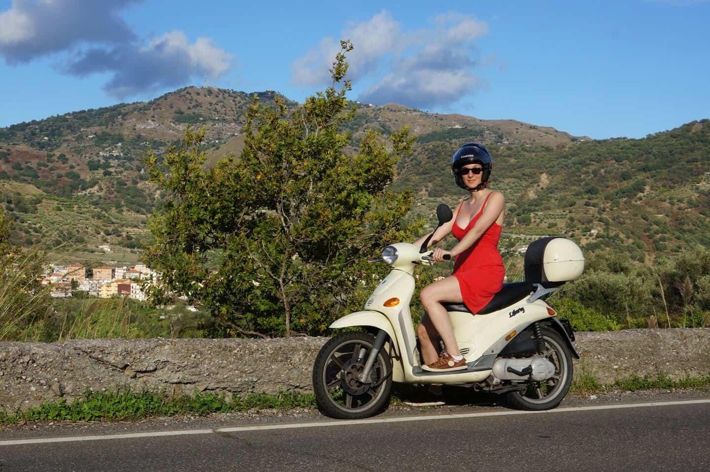 Motorcycle Sicily Italy