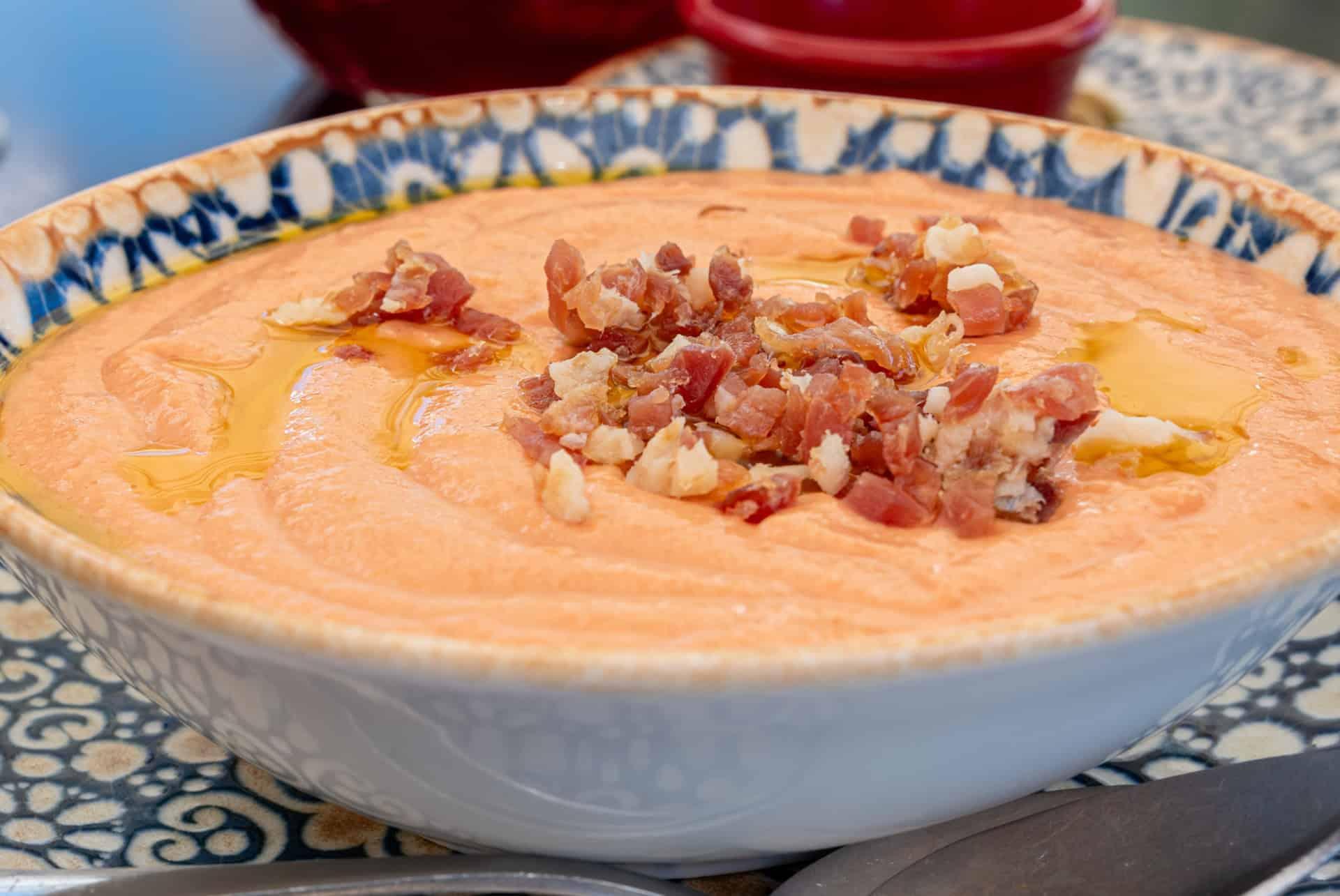 salmorejo typical dish of cordoba