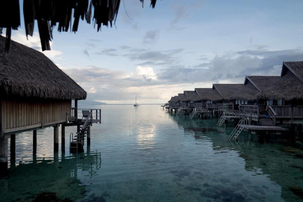 Polynesia, Moorea, cabin, overwater bungalow