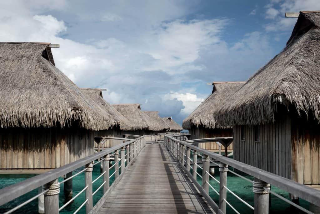 Polynesia, Moorea, cabin, overwater bungalow