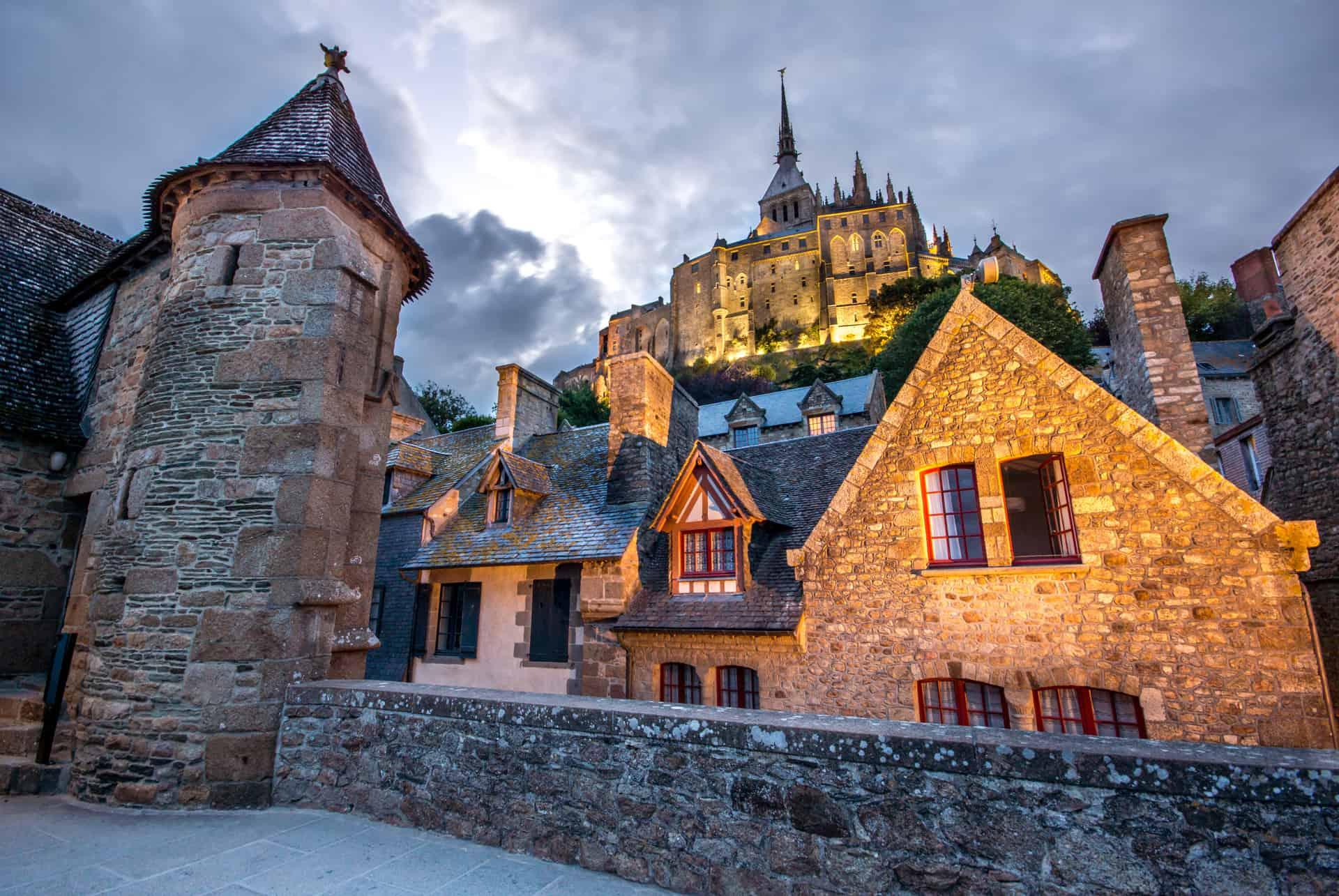 sleeping at mont saint michel