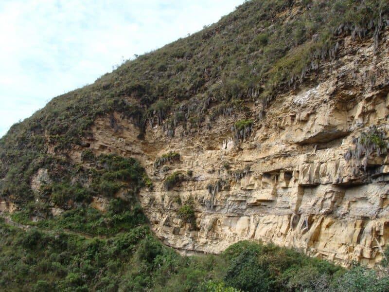 The sarcophagi of Karajía in the mountain