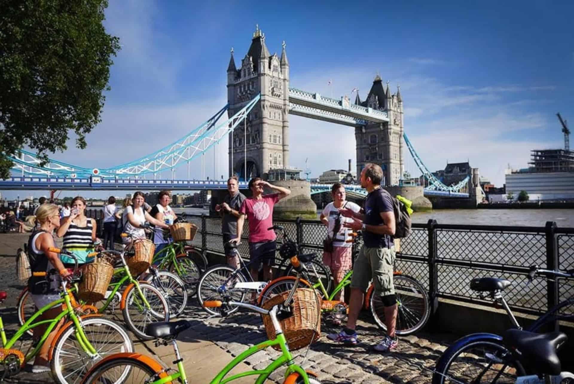 what to do in london bike city tour