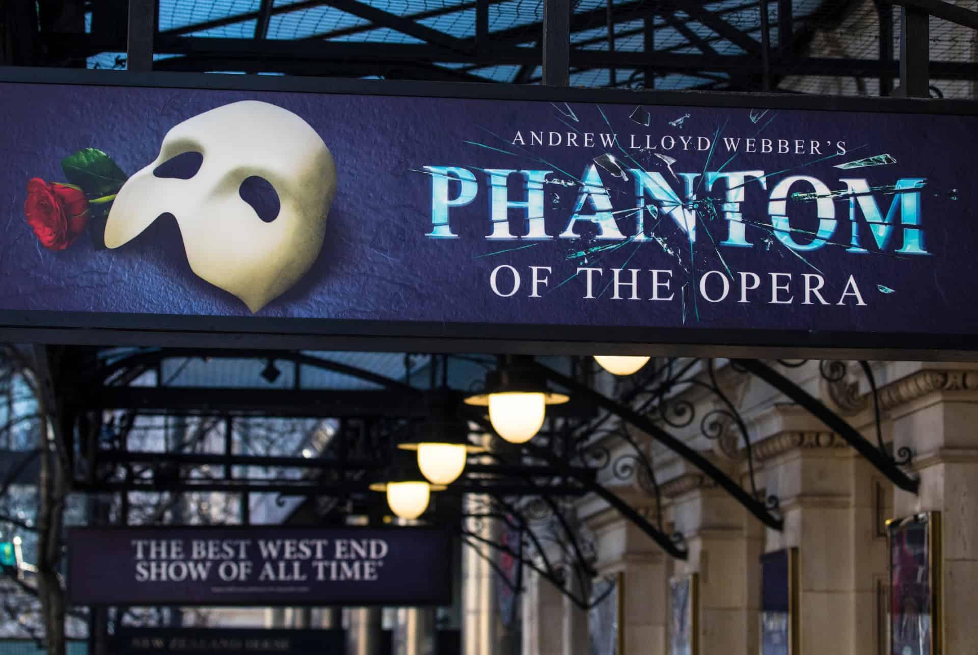musical poster phantom of the opera