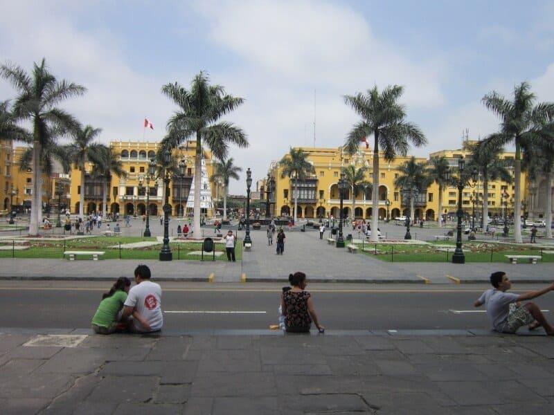 Lima, Plaza de Armas, Peru