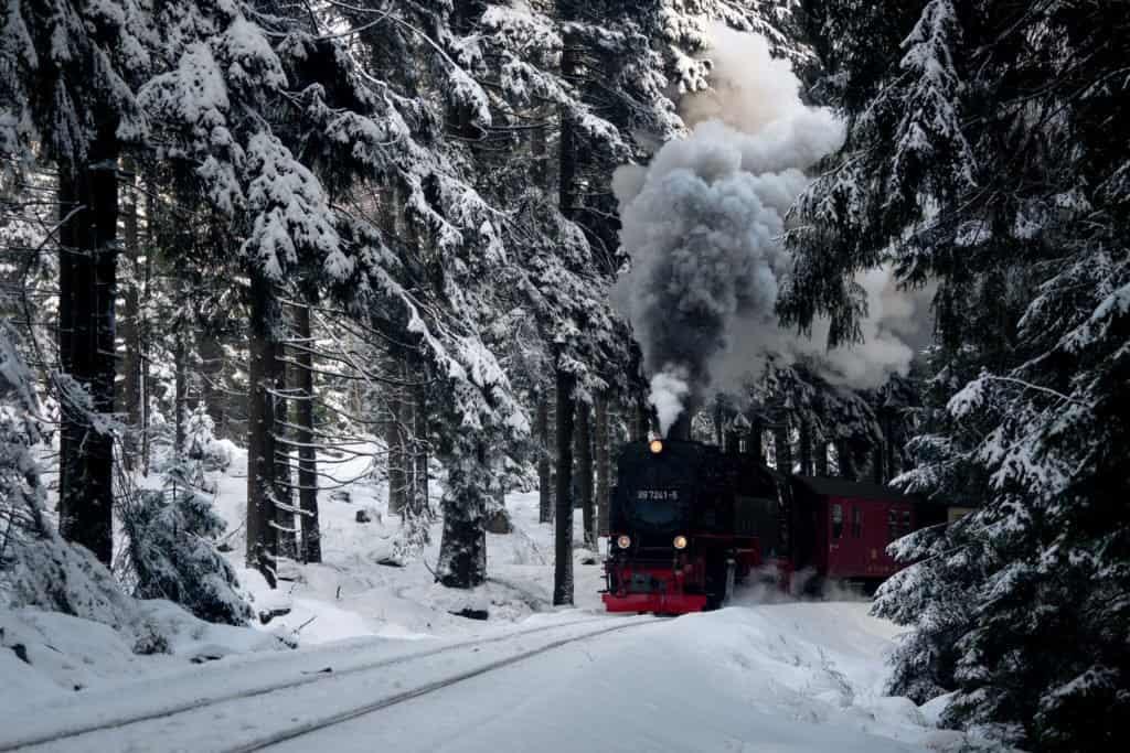 Germany, travel, Harz, nature, half-timbered, park, reserve, steam train