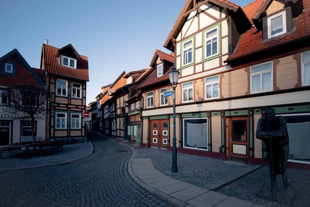 Germany, travel, Harz, nature, half-timbered, park, reserve, steam train