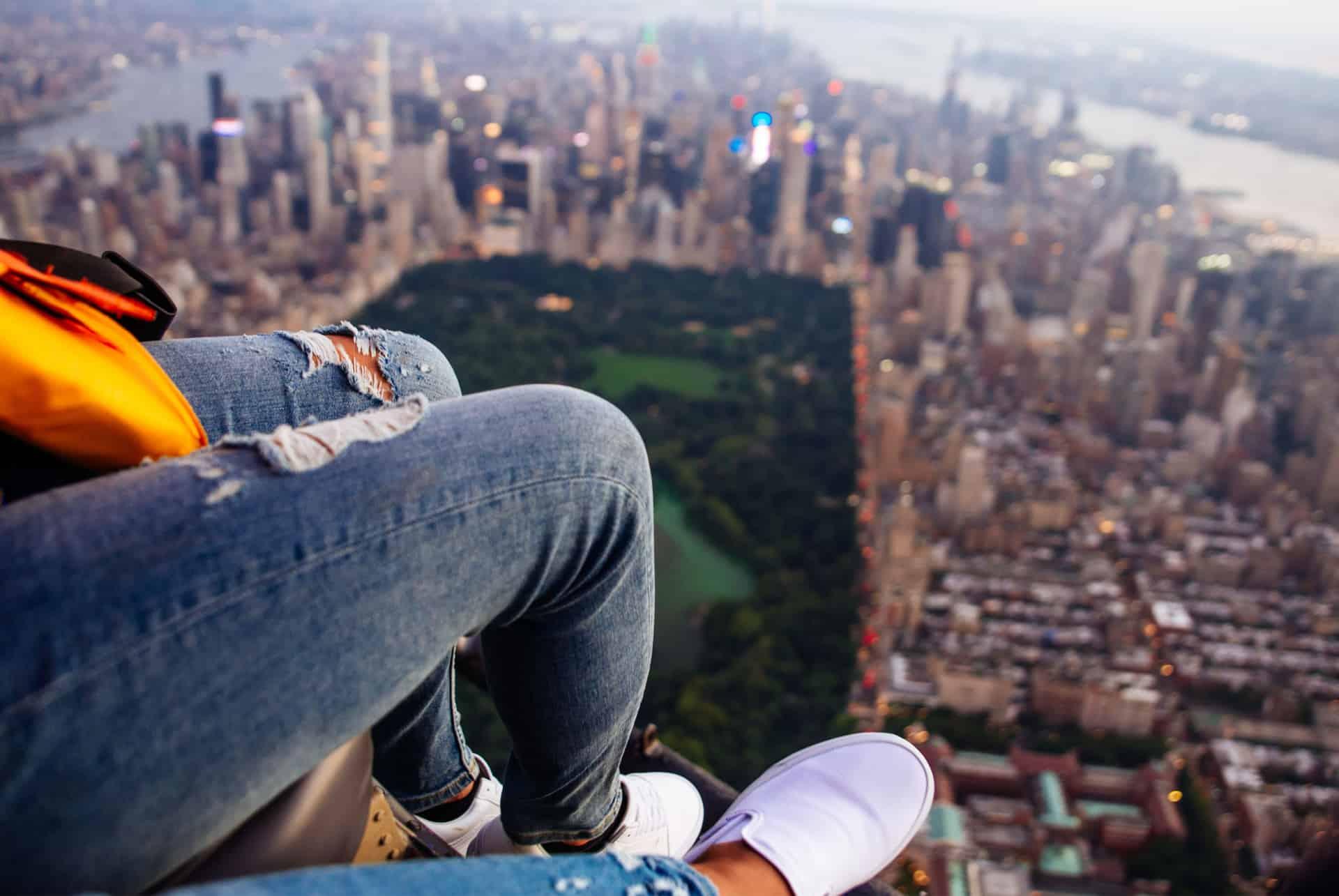 helicopter flight option without doors in New York
