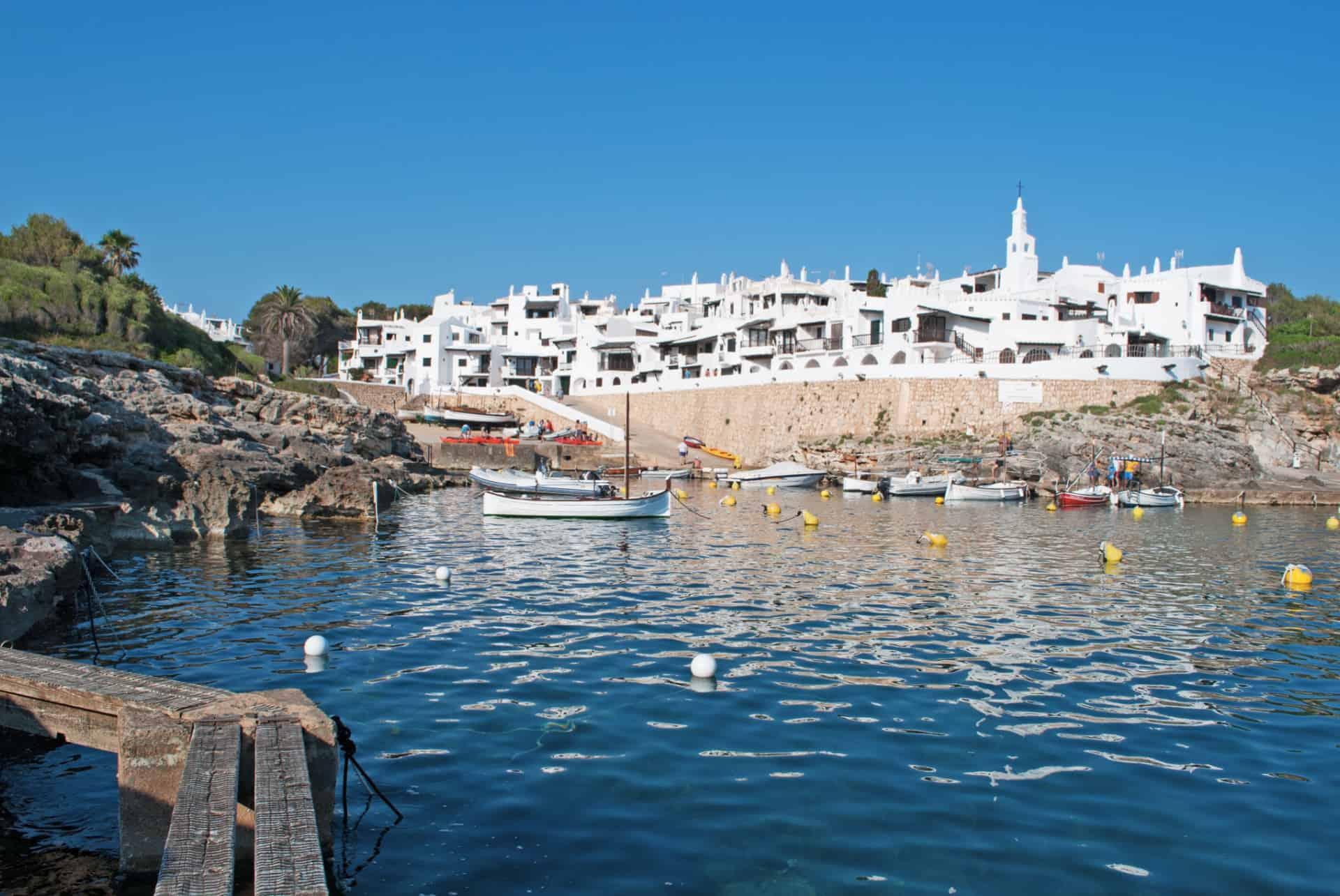 boats at binibeca