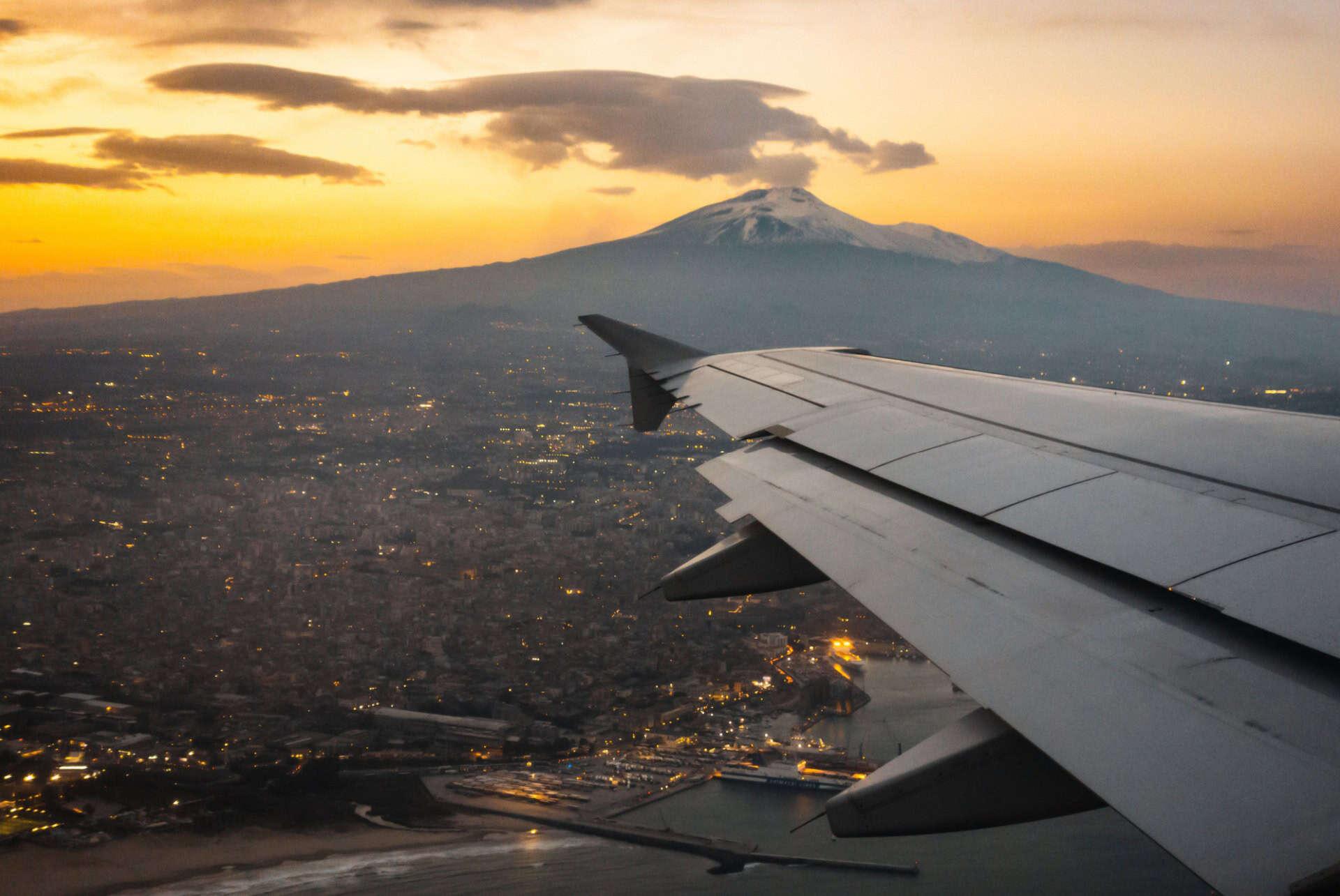 Sicily road trip by plane