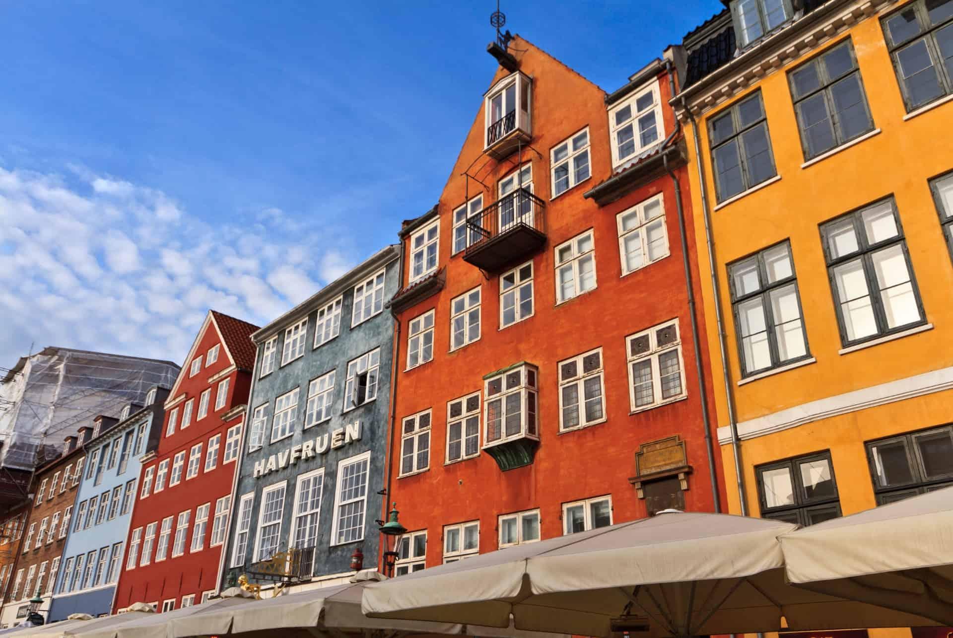 Copenhagen hotel facade