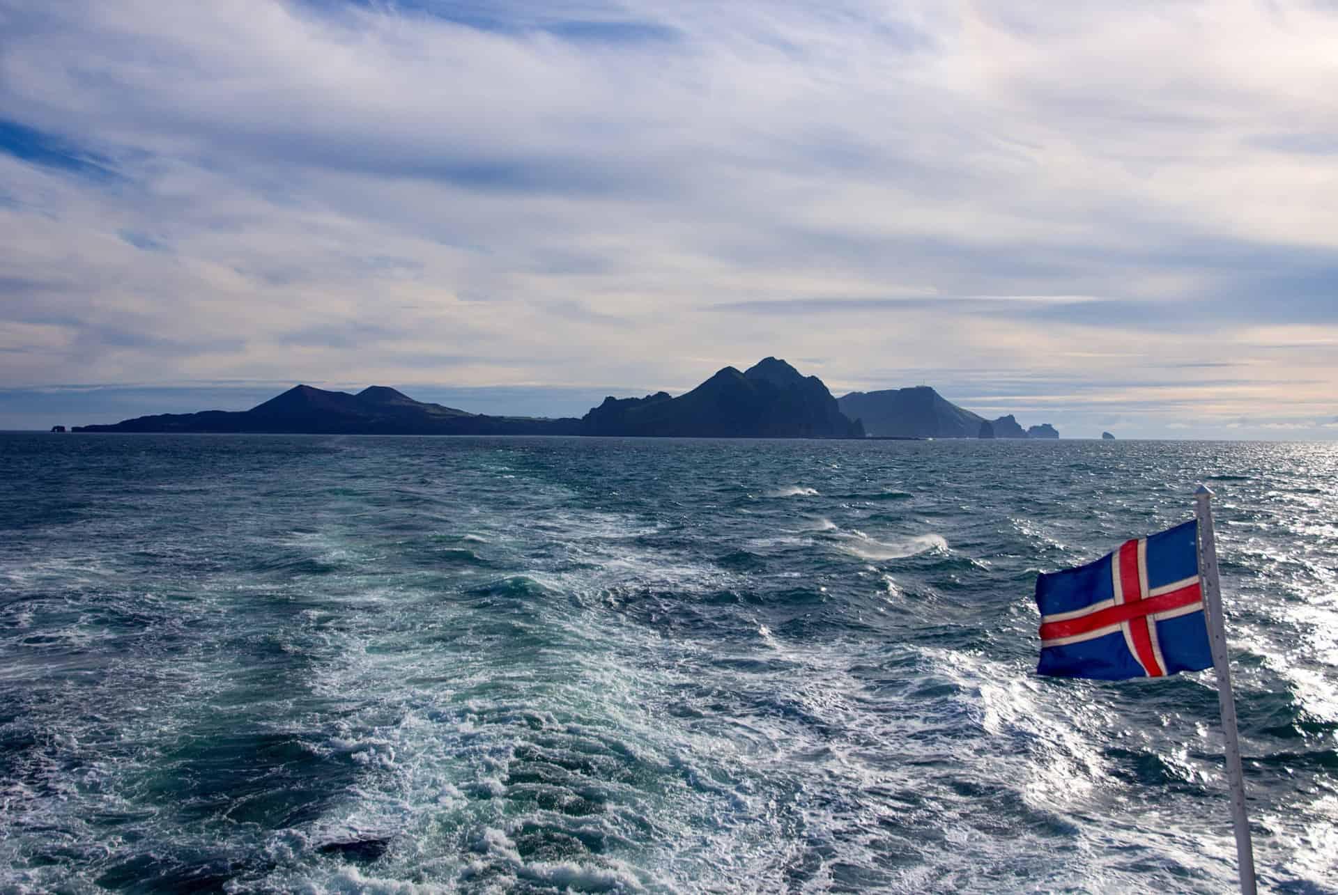 taking the ferry to Iceland