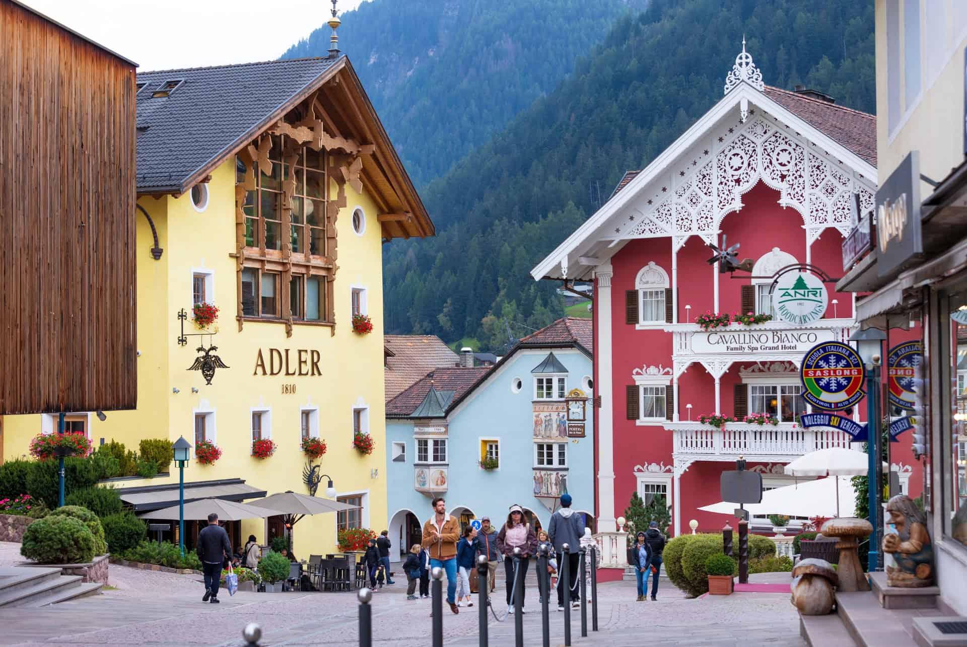 Ortisei where to stay in the Dolomites