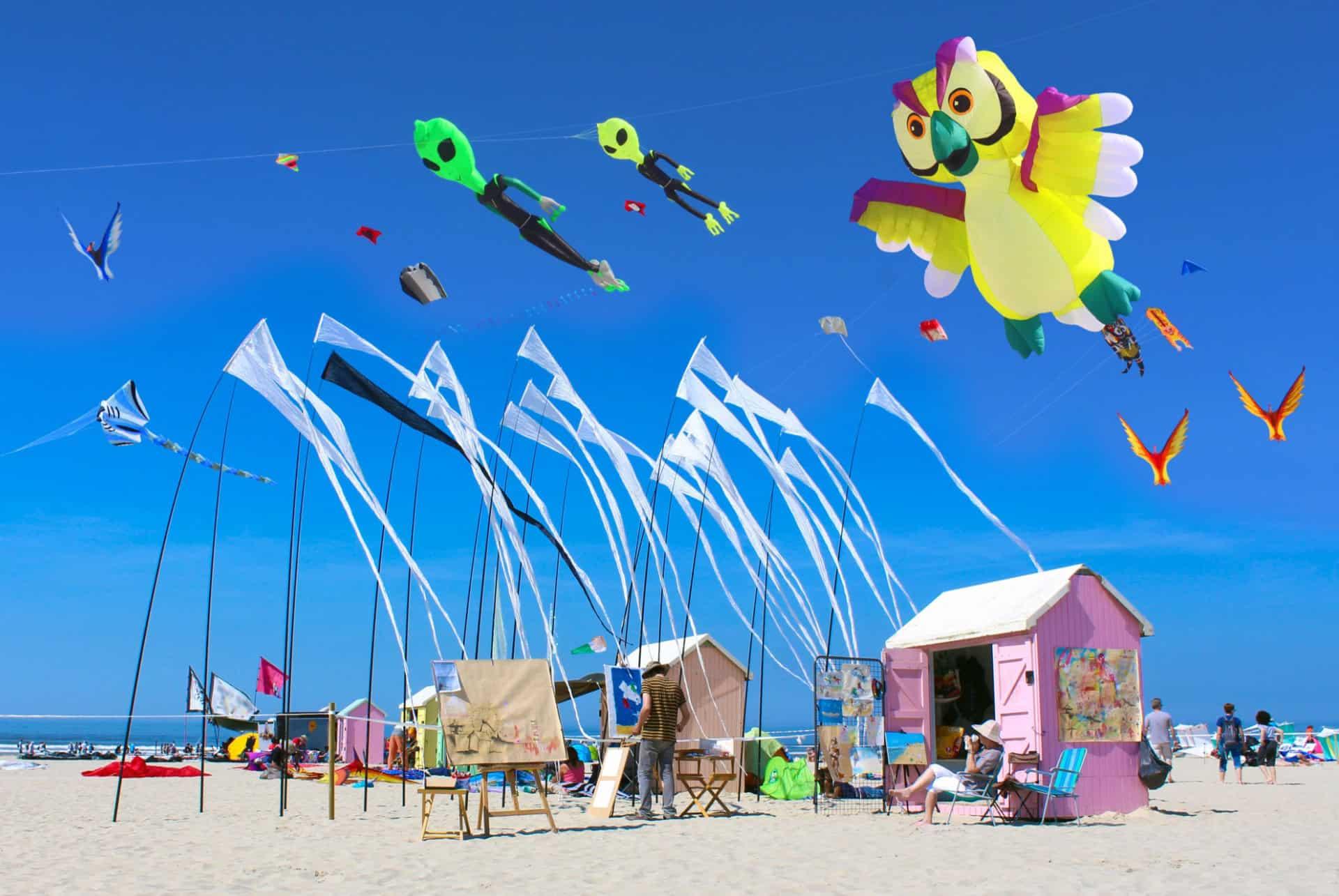 berck beach kite surfing